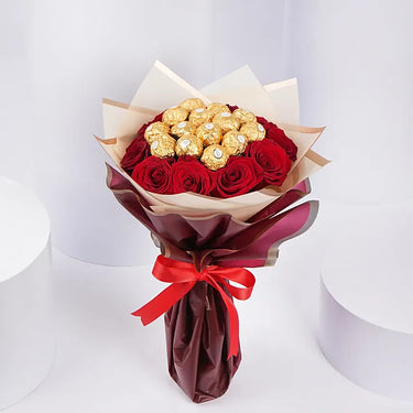 Red Roses and Ferrero Rocher